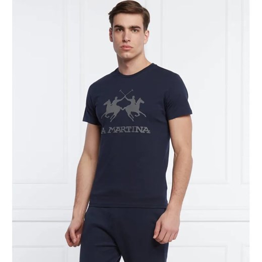 La Martina T-shirt | Regular Fit ze sklepu Gomez Fashion Store w kategorii T-shirty męskie - zdjęcie 184351794