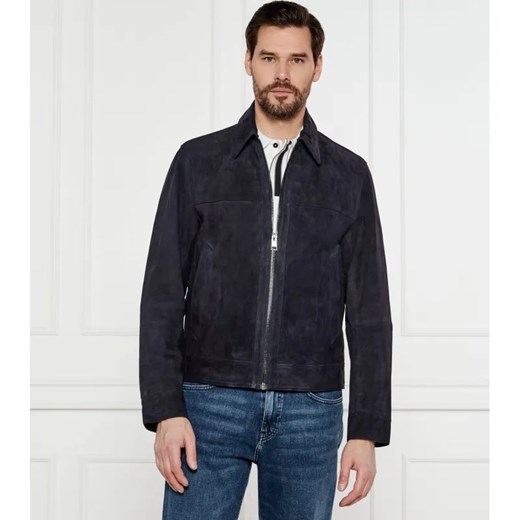 BOSS BLACK Skórzana kurtka H-Malbano5 | Regular Fit ze sklepu Gomez Fashion Store w kategorii Kurtki męskie - zdjęcie 184351822