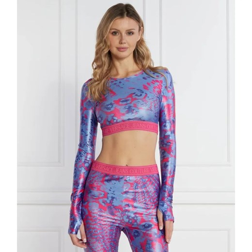 Versace Jeans Couture Bluzka | Cropped Fit ze sklepu Gomez Fashion Store w kategorii Bluzki damskie - zdjęcie 184351834
