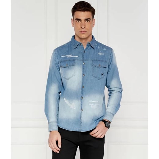 Richmond X Jeansowa koszula NIKIA | Regular Fit ze sklepu Gomez Fashion Store w kategorii Koszule męskie - zdjęcie 184351853