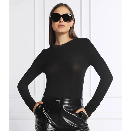 Pinko Bluzka BELL VILLE 2 | Slim Fit | z dodatkiem kaszmiru ze sklepu Gomez Fashion Store w kategorii Bluzki damskie - zdjęcie 184351892
