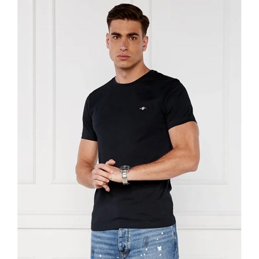 Gant T-shirt SHIELD | Slim Fit ze sklepu Gomez Fashion Store w kategorii T-shirty męskie - zdjęcie 184351894