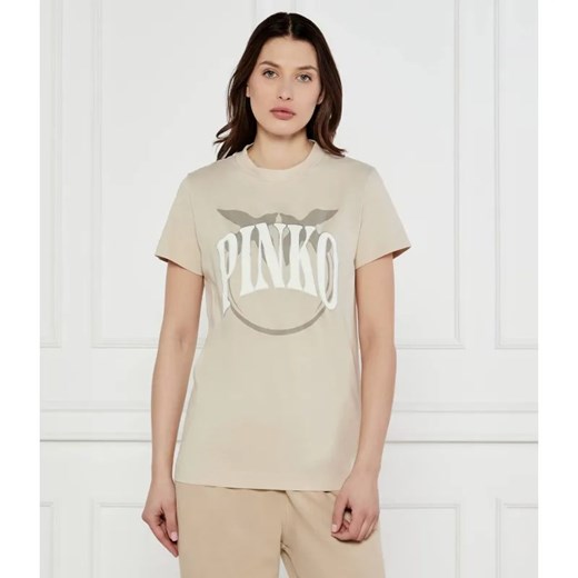 Pinko T-shirt START | Regular Fit ze sklepu Gomez Fashion Store w kategorii Bluzki damskie - zdjęcie 184351924