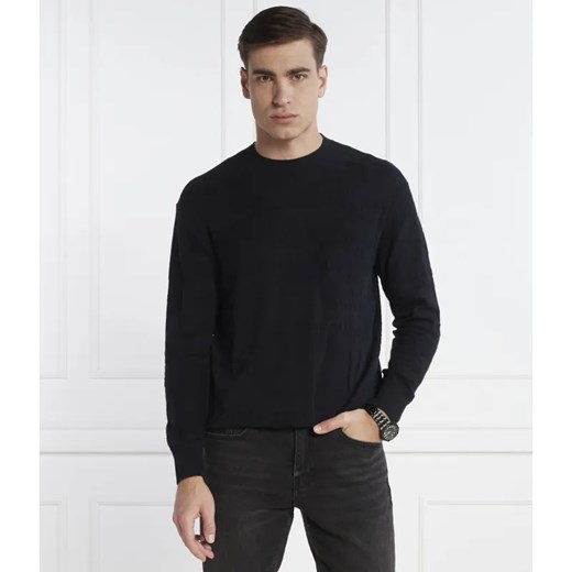 Armani Exchange Sweter | Regular Fit ze sklepu Gomez Fashion Store w kategorii Swetry męskie - zdjęcie 184352034
