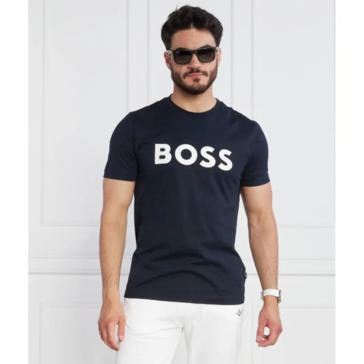 BOSS BLACK T-shirt Tiburt 354 | Regular Fit ze sklepu Gomez Fashion Store w kategorii T-shirty męskie - zdjęcie 184352061