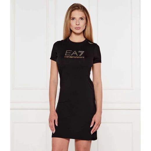EA7 Sukienka ze sklepu Gomez Fashion Store w kategorii Sukienki - zdjęcie 184352073