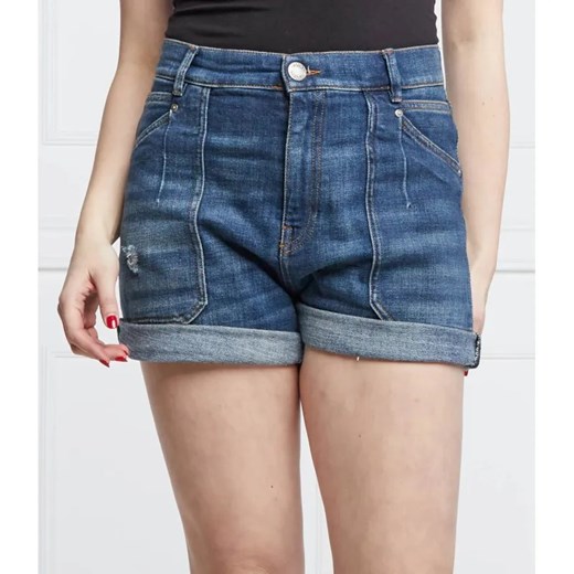 Pinko Szorty FRIVOLA | Regular Fit | denim Pinko 27 wyprzedaż Gomez Fashion Store