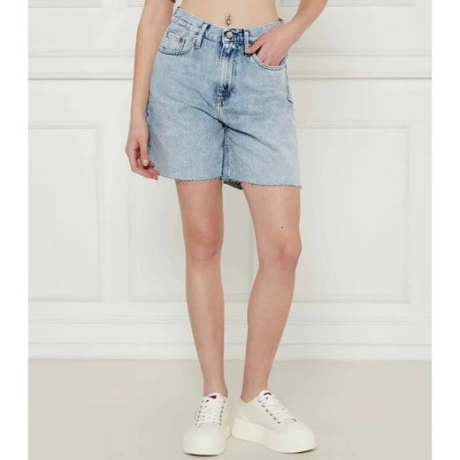 Calvin Klein Jeans Jeansowe szorty BERMUDY | Relaxed fit ze sklepu Gomez Fashion Store w kategorii Szorty - zdjęcie 184352130