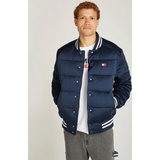 Tommy Jeans Satynowa kurtka bomber | Regular Fit ze sklepu Gomez Fashion Store w kategorii Kurtki męskie - zdjęcie 184352143