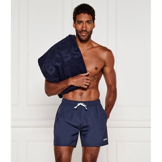 BOSS BLACK Szorty kąpielowe + ręcznik + plecak Beach Set | Regular Fit ze sklepu Gomez Fashion Store w kategorii Kąpielówki - zdjęcie 184352162