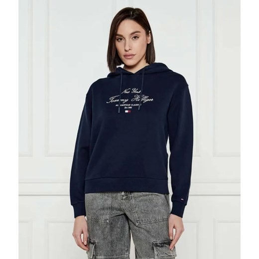 Tommy Hilfiger Bluza Modern Script Graphic | Regular Fit ze sklepu Gomez Fashion Store w kategorii Bluzy damskie - zdjęcie 184352180