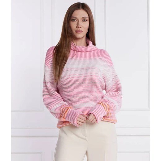 Marc Cain Wełniany golf | Regular Fit ze sklepu Gomez Fashion Store w kategorii Swetry damskie - zdjęcie 184352193