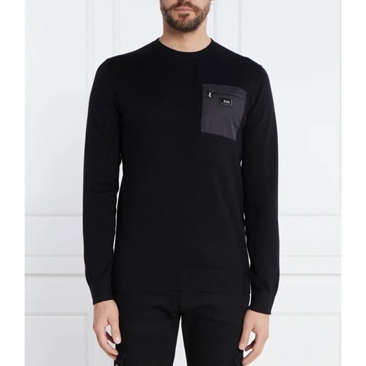 Karl Lagerfeld Sweter | Regular Fit | z dodatkiem wełny ze sklepu Gomez Fashion Store w kategorii Swetry męskie - zdjęcie 184352221