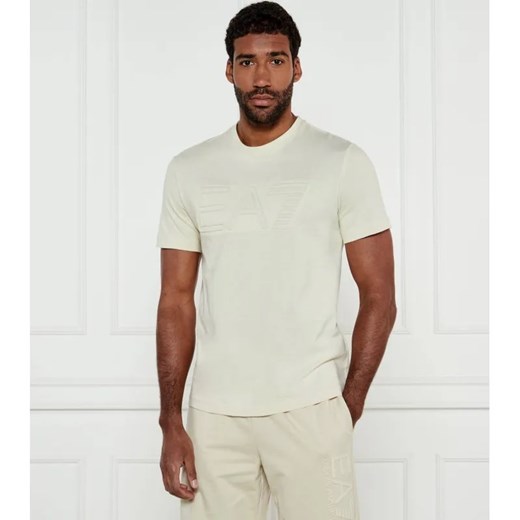 EA7 T-shirt | Regular Fit ze sklepu Gomez Fashion Store w kategorii T-shirty męskie - zdjęcie 184352293