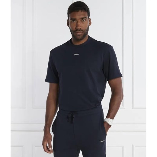 HUGO T-shirt Dapolino | Regular Fit ze sklepu Gomez Fashion Store w kategorii T-shirty męskie - zdjęcie 184352344