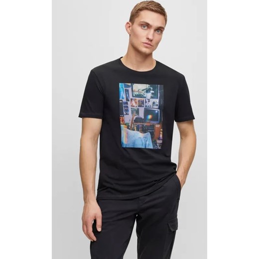 BOSS ORANGE T-shirt TeMemory | Regular Fit ze sklepu Gomez Fashion Store w kategorii T-shirty męskie - zdjęcie 184352354