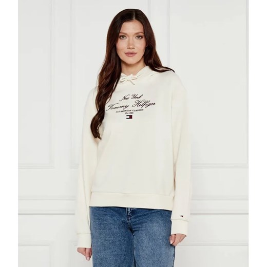 Tommy Hilfiger Bluza Modern Script Graphic | Regular Fit ze sklepu Gomez Fashion Store w kategorii Bluzy damskie - zdjęcie 184352371