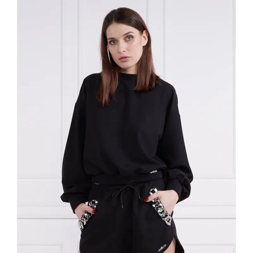 Gaëlle Paris Bluza | Cropped Fit ze sklepu Gomez Fashion Store w kategorii Bluzy damskie - zdjęcie 184352380