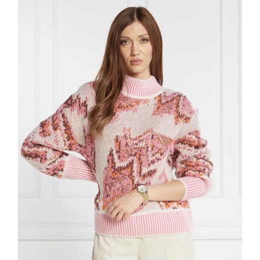 Marc Cain Sweter | Regular Fit | z dodatkiem wełny ze sklepu Gomez Fashion Store w kategorii Swetry damskie - zdjęcie 184352401