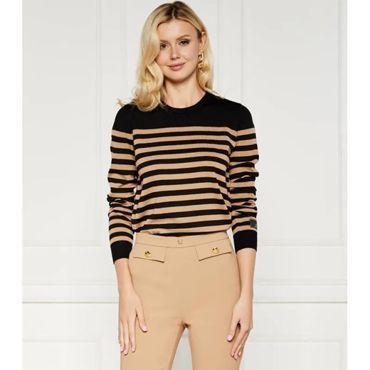 Elisabetta Franchi Wełniany sweter | Regular Fit ze sklepu Gomez Fashion Store w kategorii Swetry damskie - zdjęcie 184352402