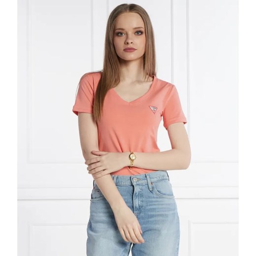 GUESS T-shirt | Slim Fit ze sklepu Gomez Fashion Store w kategorii Bluzki damskie - zdjęcie 184352491