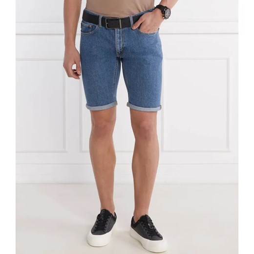 Hugo Blue Jeansowe szorty ASH/S | Slim Fit ze sklepu Gomez Fashion Store w kategorii Spodenki męskie - zdjęcie 184352503