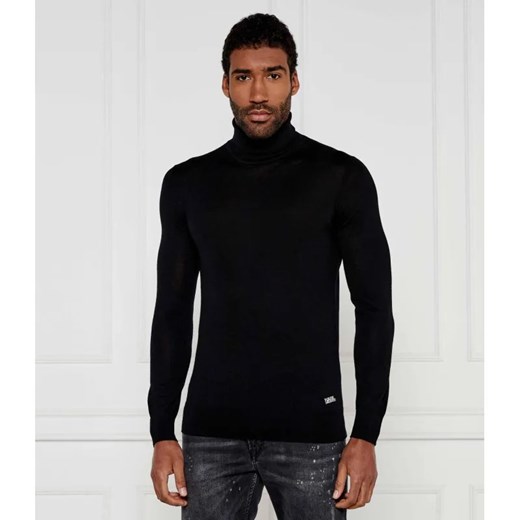 Karl Lagerfeld Wełniany golf | Regular Fit ze sklepu Gomez Fashion Store w kategorii Swetry męskie - zdjęcie 184352513