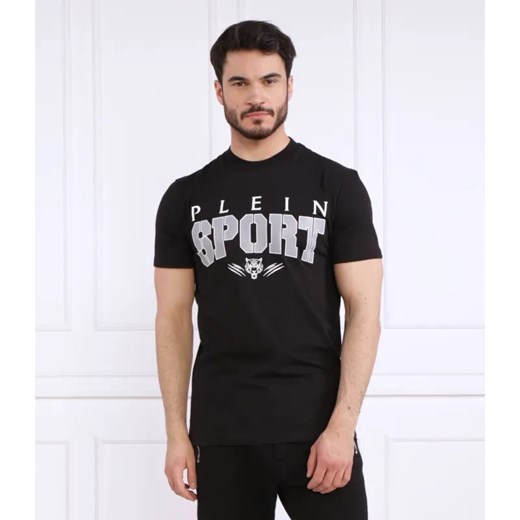 Plein Sport T-shirt | Regular Fit ze sklepu Gomez Fashion Store w kategorii T-shirty męskie - zdjęcie 184352550