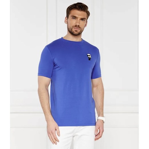 Karl Lagerfeld T-shirt | Regular Fit | stretch ze sklepu Gomez Fashion Store w kategorii T-shirty męskie - zdjęcie 184352570