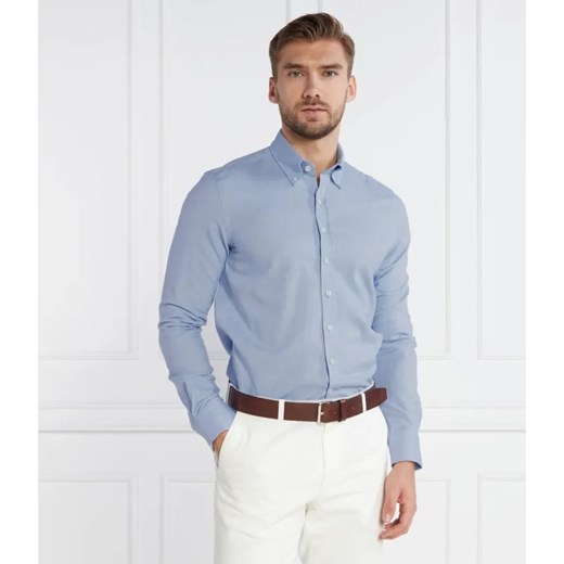 Oscar Jacobson Koszula Short BD Brushed Flannel | Slim Fit Oscar Jacobson XXL okazja Gomez Fashion Store