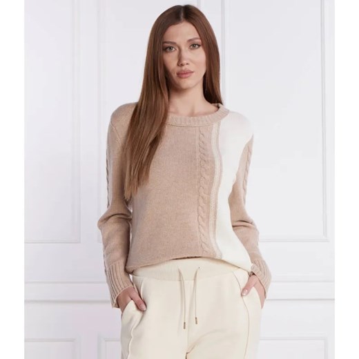 Marc Cain Wełniany sweter | Regular Fit | z dodatkiem kaszmiru ze sklepu Gomez Fashion Store w kategorii Swetry damskie - zdjęcie 184352582