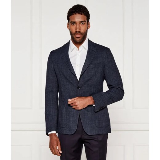 BOSS BLACK Marynarka Hanry | Slim Fit | z dodatkiem wełny ze sklepu Gomez Fashion Store w kategorii Marynarki męskie - zdjęcie 184352610