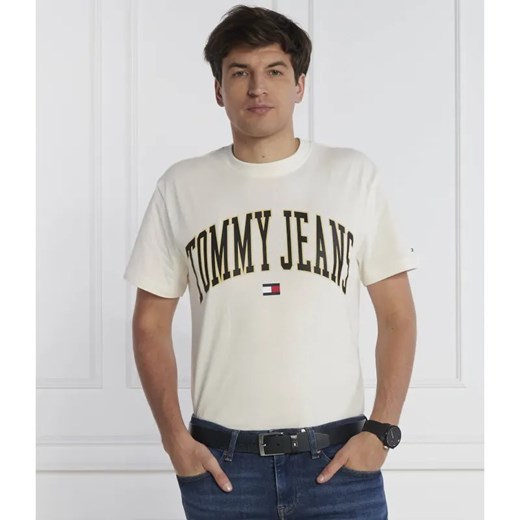 Tommy Jeans T-shirt | Regular Fit ze sklepu Gomez Fashion Store w kategorii T-shirty męskie - zdjęcie 184352631