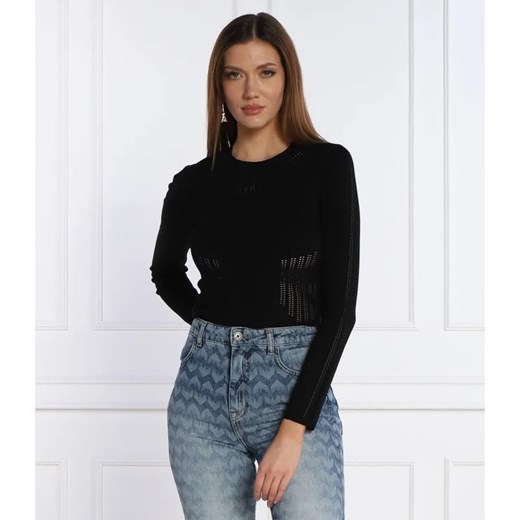 Patrizia Pepe Sweter | Slim Fit ze sklepu Gomez Fashion Store w kategorii Swetry damskie - zdjęcie 184352673