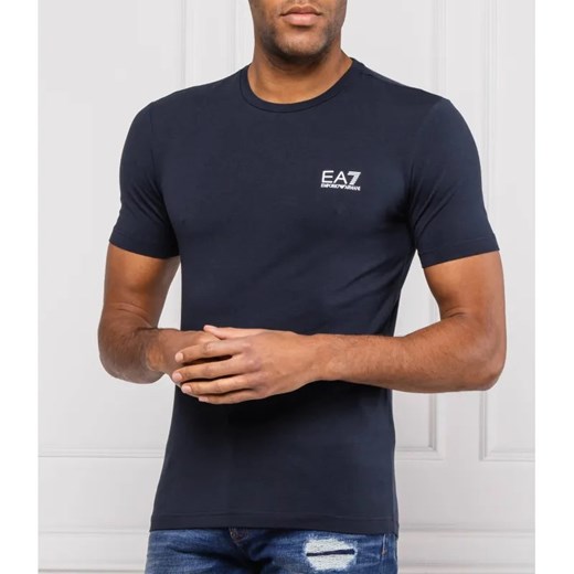 EA7 T-shirt | Regular Fit ze sklepu Gomez Fashion Store w kategorii T-shirty męskie - zdjęcie 184352682