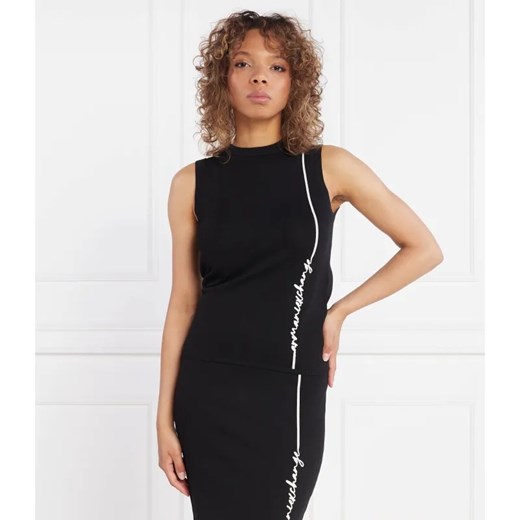Armani Exchange Bluzka | Regular Fit ze sklepu Gomez Fashion Store w kategorii Bluzki damskie - zdjęcie 184352700