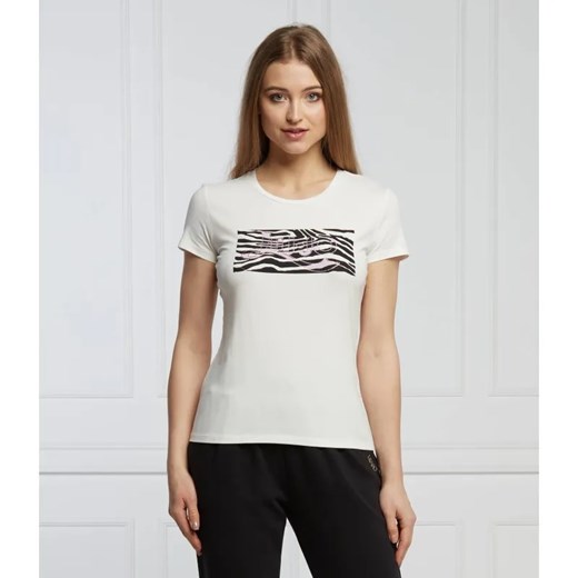Liu Jo Sport T-shirt | Regular Fit ze sklepu Gomez Fashion Store w kategorii Bluzki damskie - zdjęcie 184352704