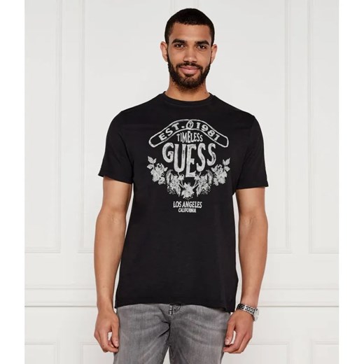 GUESS T-shirt | Regular Fit ze sklepu Gomez Fashion Store w kategorii T-shirty męskie - zdjęcie 184352803
