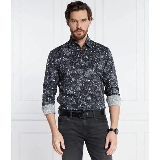 HUGO Koszula Ermo | Slim Fit | stretch ze sklepu Gomez Fashion Store w kategorii Koszule męskie - zdjęcie 184352811