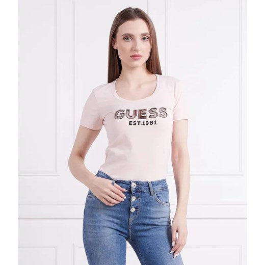 GUESS T-shirt | Regular Fit Guess XS promocja Gomez Fashion Store