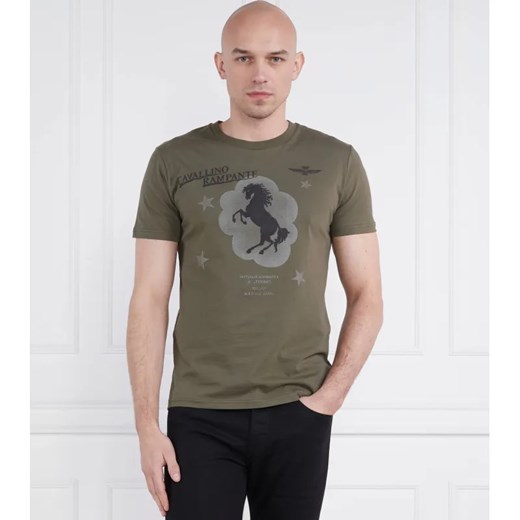 Aeronautica Militare T-shirt | Regular Fit Aeronautica Militare L okazja Gomez Fashion Store