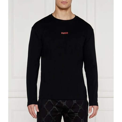 Hugo Bodywear Longsleeve Linked | Slim Fit ze sklepu Gomez Fashion Store w kategorii T-shirty męskie - zdjęcie 184352843
