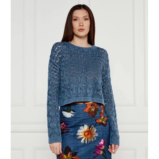 Desigual Sweter REINE | Cropped Fit ze sklepu Gomez Fashion Store w kategorii Swetry damskie - zdjęcie 184352874