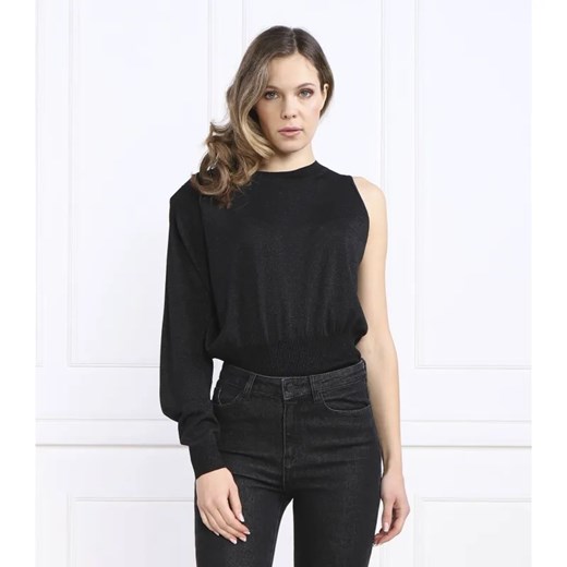 Karl Lagerfeld Sweter | Regular Fit ze sklepu Gomez Fashion Store w kategorii Swetry damskie - zdjęcie 184352890