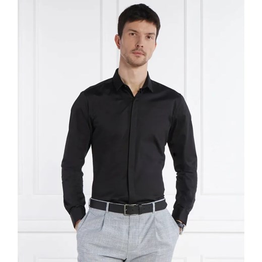 HUGO Koszula Ejinar | Extra slim fit | stretch ze sklepu Gomez Fashion Store w kategorii Koszule męskie - zdjęcie 184352900