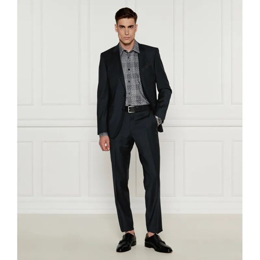 BOSS BLACK Wełniany garnitur Huge | Slim Fit ze sklepu Gomez Fashion Store w kategorii Garnitury męskie - zdjęcie 184352930