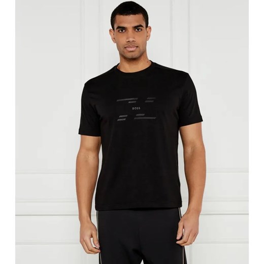 BOSS GREEN T-shirt Tee Tape HJ | Regular Fit ze sklepu Gomez Fashion Store w kategorii T-shirty męskie - zdjęcie 184352970