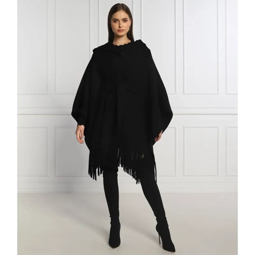 Pinko Ponczo MELANIA MANTELLA | Relaxed fit ze sklepu Gomez Fashion Store w kategorii Poncza - zdjęcie 184352980