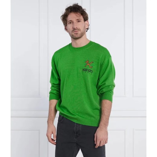 Kenzo Wełniany sweter | Regular Fit Kenzo M Gomez Fashion Store okazja
