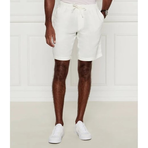 Tommy Hilfiger Lniane szorty Harlem | Regular Fit ze sklepu Gomez Fashion Store w kategorii Spodenki męskie - zdjęcie 184353042